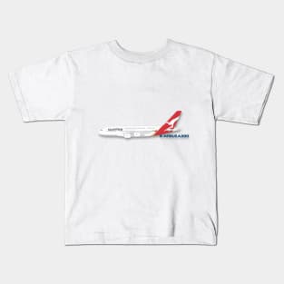 QANTAS Airbus A380 Kids T-Shirt